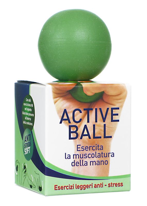 Active ball sfera antistress soft verde-1