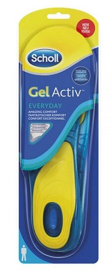 Dr Scholl Gel Activ solette per ogni giorno uomo taglia 40/46.5-4