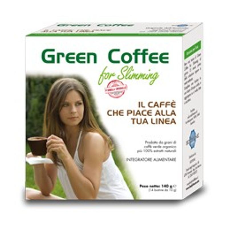 Bodyline Green Coffe for Slimming controllo degli zuccheri 14 bustine-1