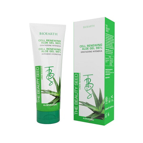 Bioearth Cell Renewing Aloe Gel 96% Idratazione intensiva 250ml-2