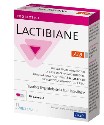 Lactibiane ATB benessere del transito intestinale 10 capsule-2