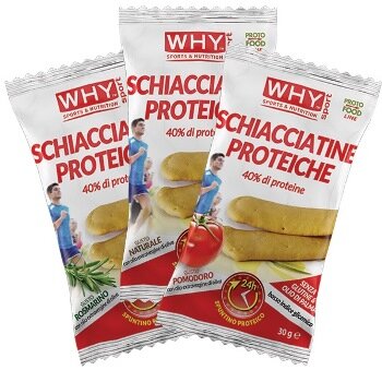 Whynature Schiacciatine Proteiche Gusto Rosmarino 30g-1