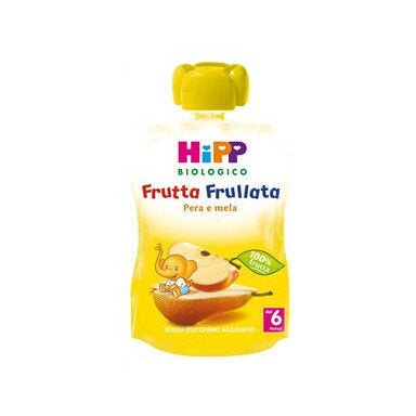 HiPP Biologico Frutta Frullata pera e mela 90 g-2
