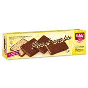 Schar Petit al cioccolato biscotti con cioccolato al latte senza glutine 130g-0