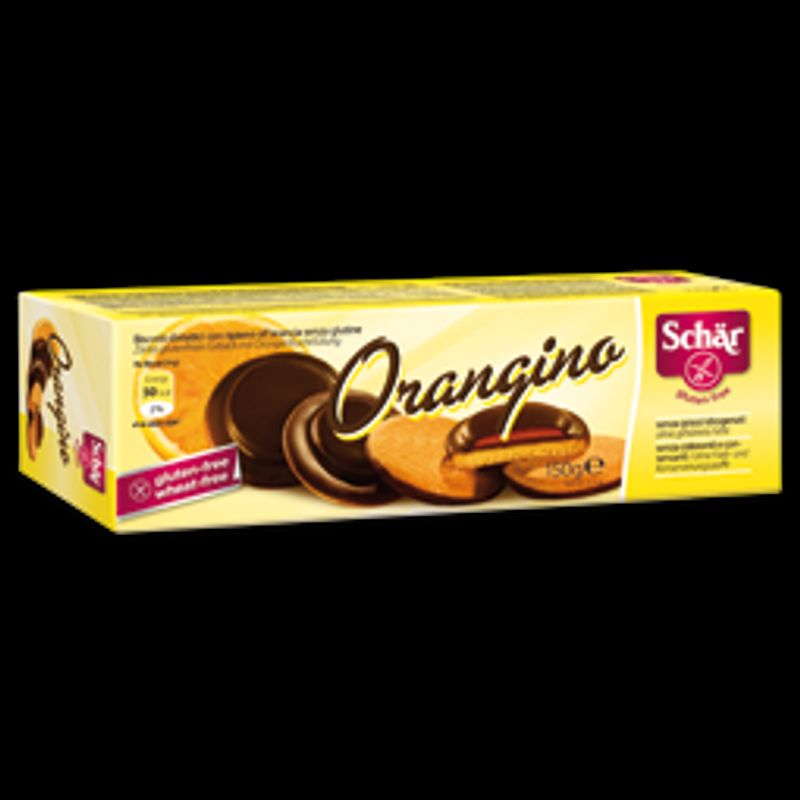 Schar Orangino biscotti con ripieno all'arancia senza glutine 150g-1