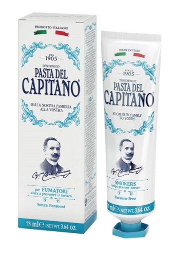 Dr. Ciccarelli Pasta del Capitano Dentifricio per fumatori 75ml-2