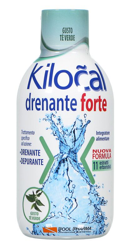 Kilocal Drenante Forte gusto Tè Verde 500 ml-1