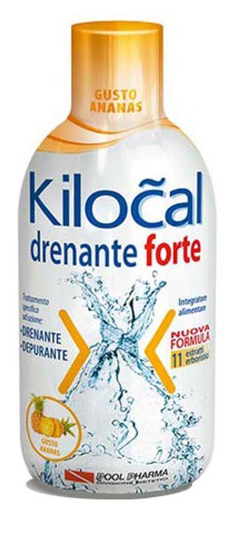 Kilocal Drenante Forte gusto Ananas 500 ml-1