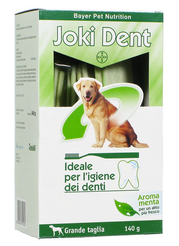 Joki Dent per l'igiene dei denti Aroma menta Taglia grande 140 g-1