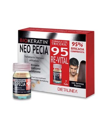 Dietalinea Biokeratin Neo Pecia trattamento anticaduta 7 fiale-2