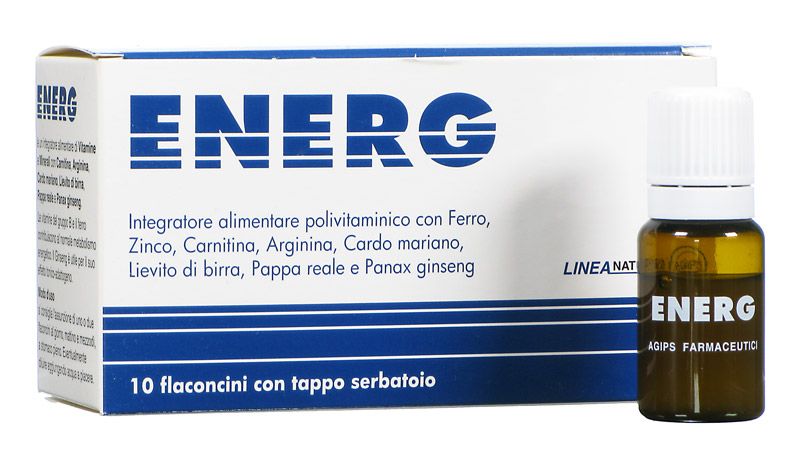 Energ integratore energetico 10 flaconcini-1