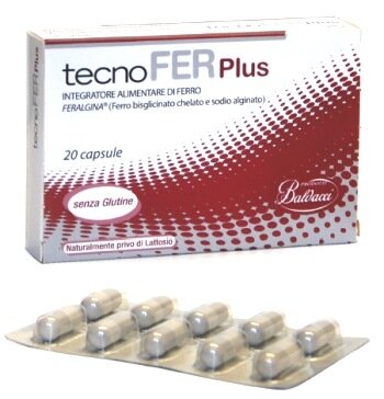 Tecnofer Plus a base di ferro 20 capsule-2