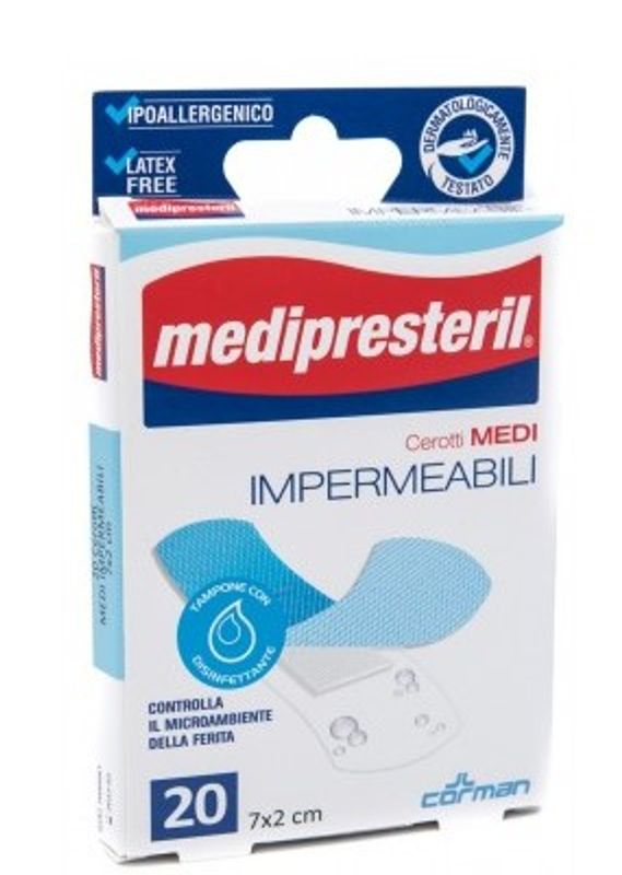MediPresteril Cerotti Medi impermeabili 7x2 cm 20 pz-1
