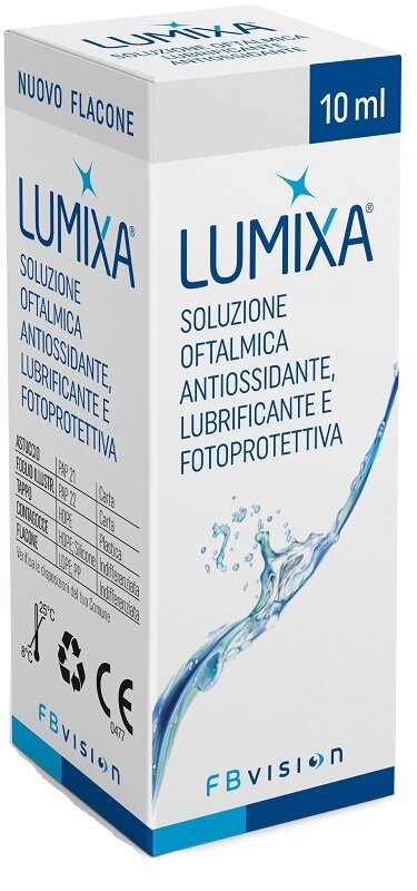 Lumixa Soluzione Oftalmica lubrificante e antiossidante 10ml-2