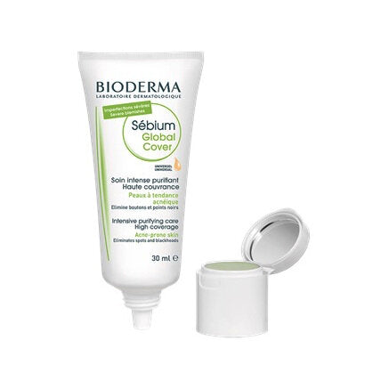 Bioderma Sebium Global Cover Tinta 30ml + Correttore antirossore-2