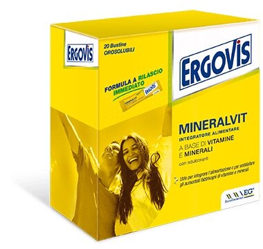 Ergovis Mineralvit 20 Bustine-2