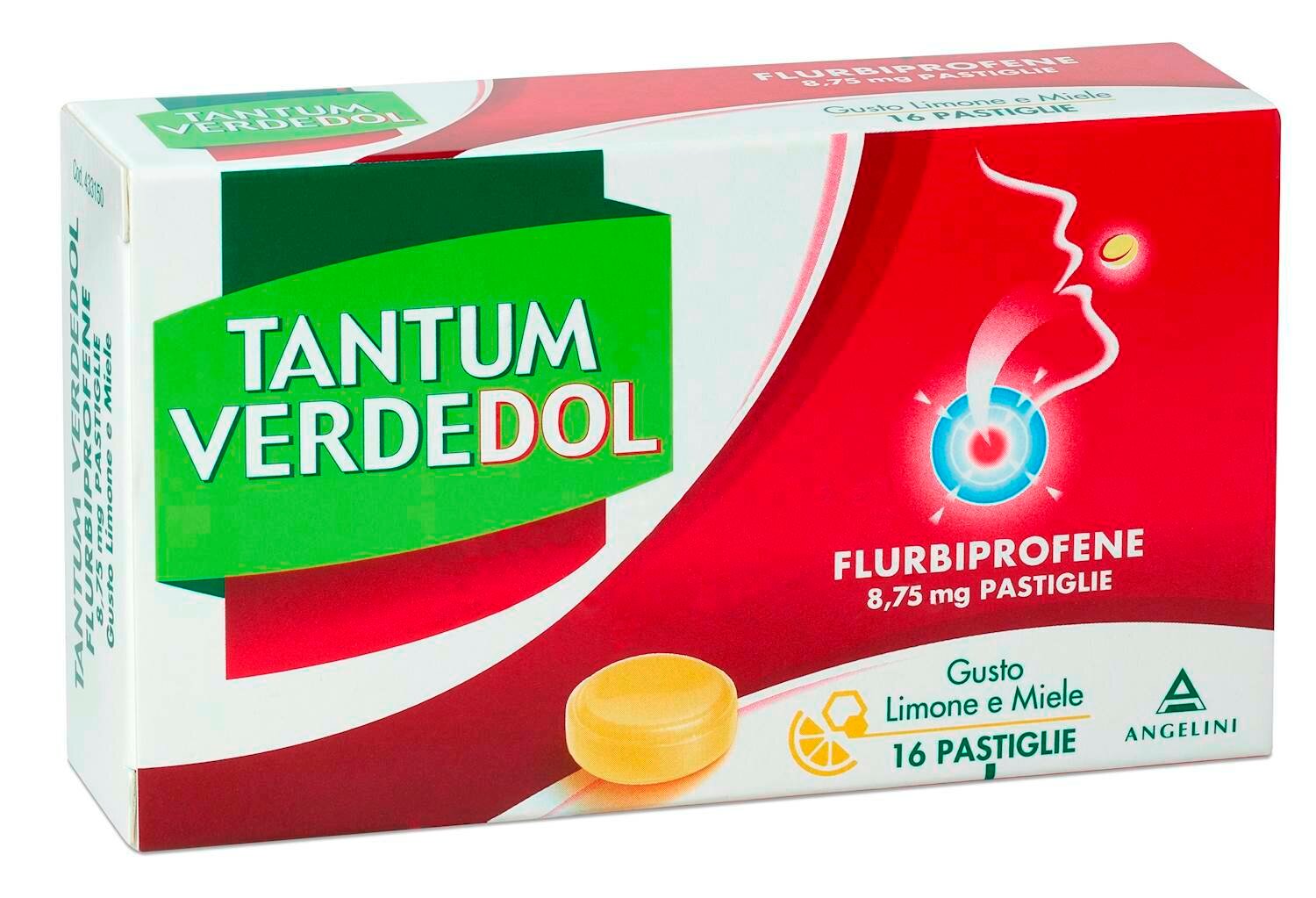 Tantum Verdedol 16 pastiglie gusto limone e miele-2