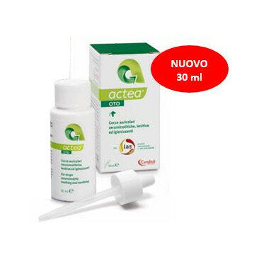 Candioli Actea Oto Emulsione Otologica gocce auricolari per cani e gatti 30ml-2