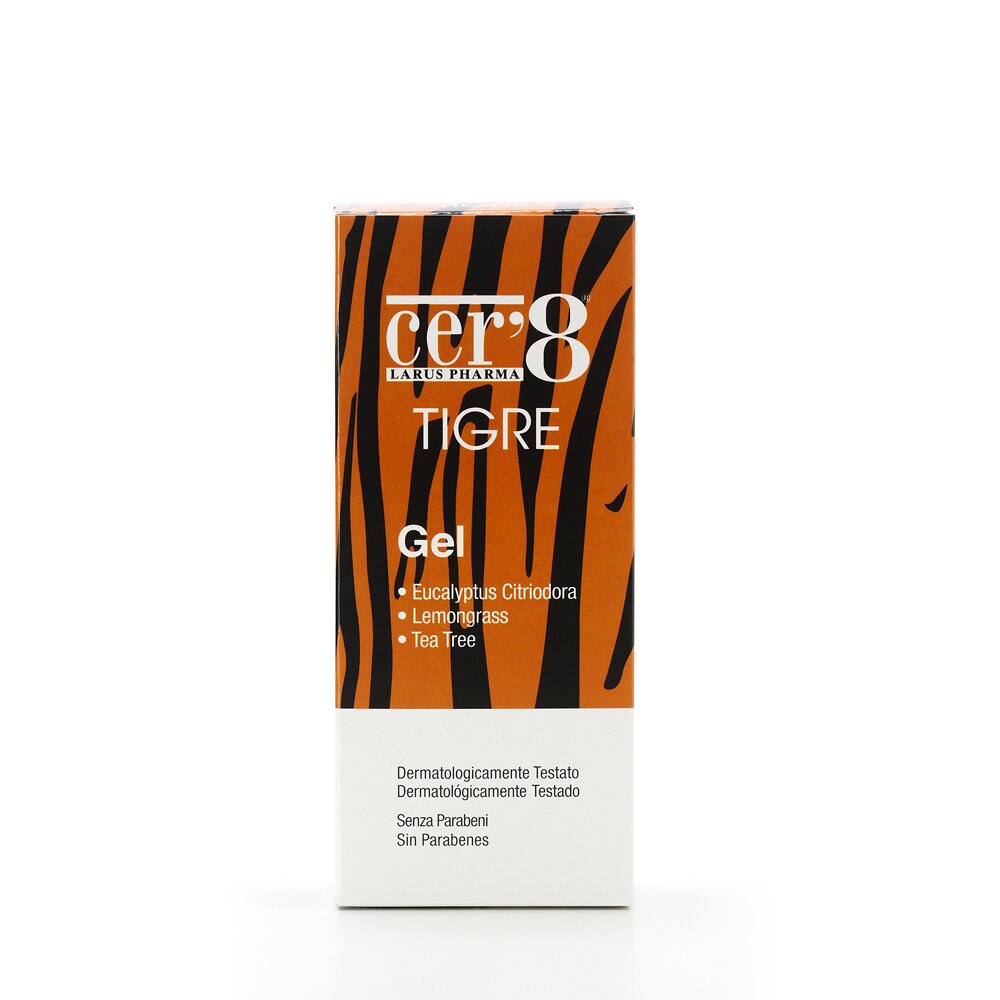 Cer'8 Tigre Gel Idratante per zone delicate come viso e collo 75ml-1