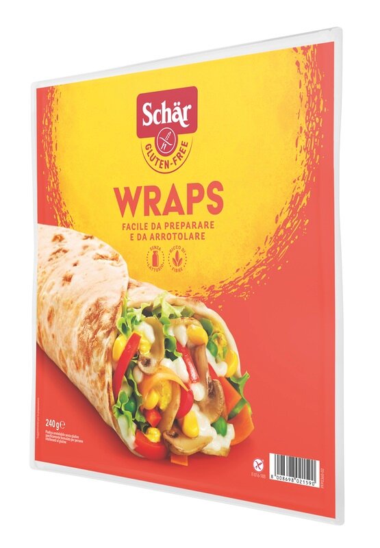 Schar Wraps piadina arrotolata senza glutine 3x80g-2