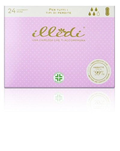 Illedi Assorbenti Mini senza ali 230mm 24 pezzi-2