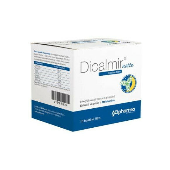 Dicalmir Notte integratore alimentare utile per il sonno 15 filtri-2