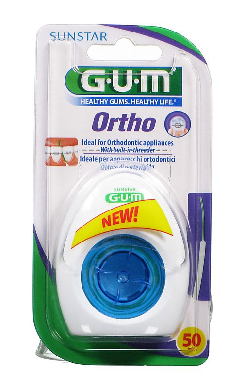 Gum Ortho filo interdentale 50 m-1