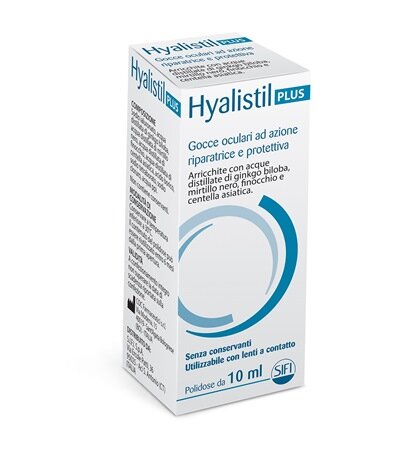 Hyalistil Plus gocce oculari ad azione riparatrice e protettiva 10ml-2