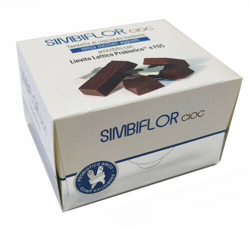 Simbiflor tavoletta di Cioccolato fondente 80g-2