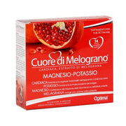 Optima Cuore di Melograno Magnesio e Potassio utile per l'apparato cardiovascolare 14 bustine-2