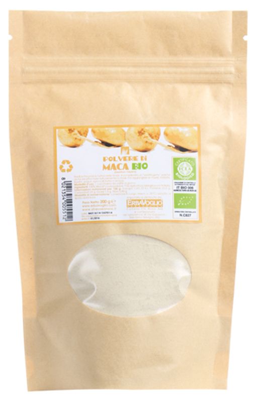 Erbavoglio  Polvere di Maca integrale BIO 200 g-1