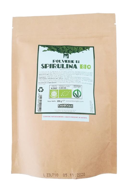 Polvere di Spirulina BIO Erbavoglio 200gr-1