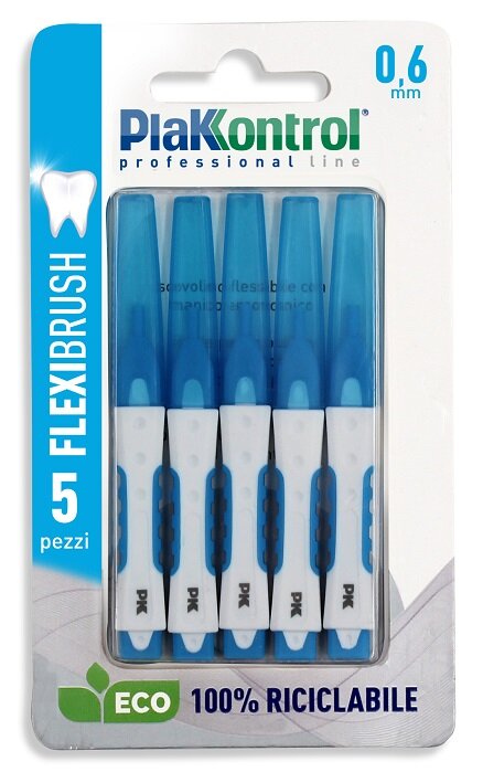 Plakkontrol Flexi Brush Scovolini 0.6mm 5 pezzi-2