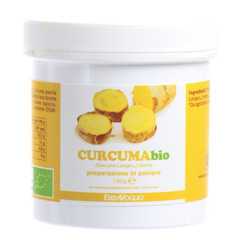 Erbavoglio Curcuma Bio preparazione bio 150g-1
