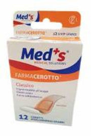 Med's Farmacerotto Classico 12 cerotti ipoallergenici grandi-1