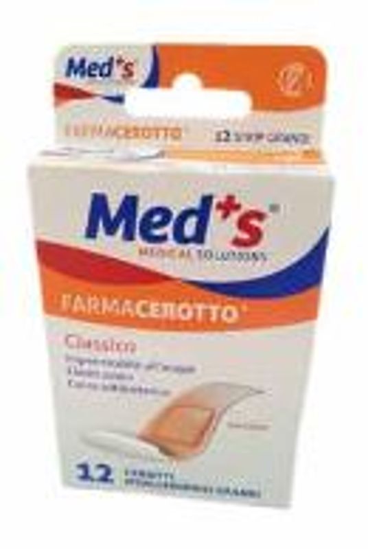 Med's Farmacerotto Classico 12 cerotti ipoallergenici grandi-1
