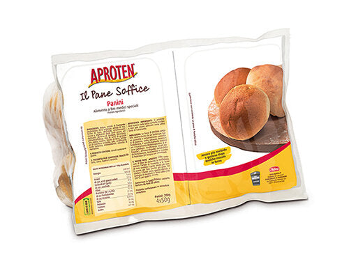 Aproten Il Pane soffice Panini Aproteici Alimento ai fini medici speciali 200g-2