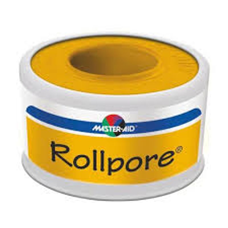 Master Aid Rollpore cerotto in tessuto non tessuto bianco 5mx2,5cm-1