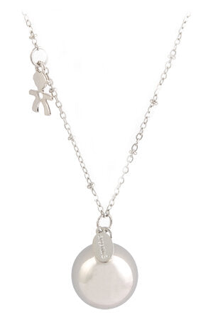 ARGENTOE' COLLANA BOLA BIMBO-2