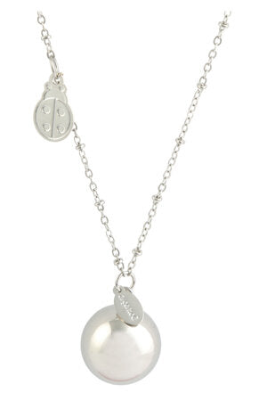 ARGENTOE' COLLANA BOLA COCCIN-2