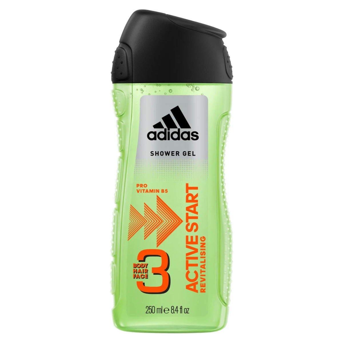 Adidas Active Start 3In1 Body, Hair And Face Gel Doccia Uomo 250ml-1