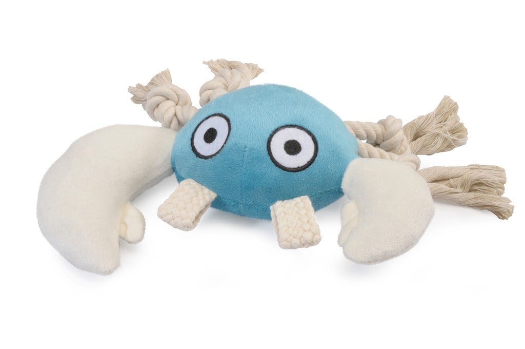 Camon Gioco Per Cani Peluche Ganchio Con Squeaker E Corda-1