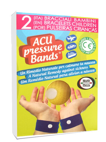 Bracciale Acupressure Bands contro la nausea per bambini 2 pezzi-2