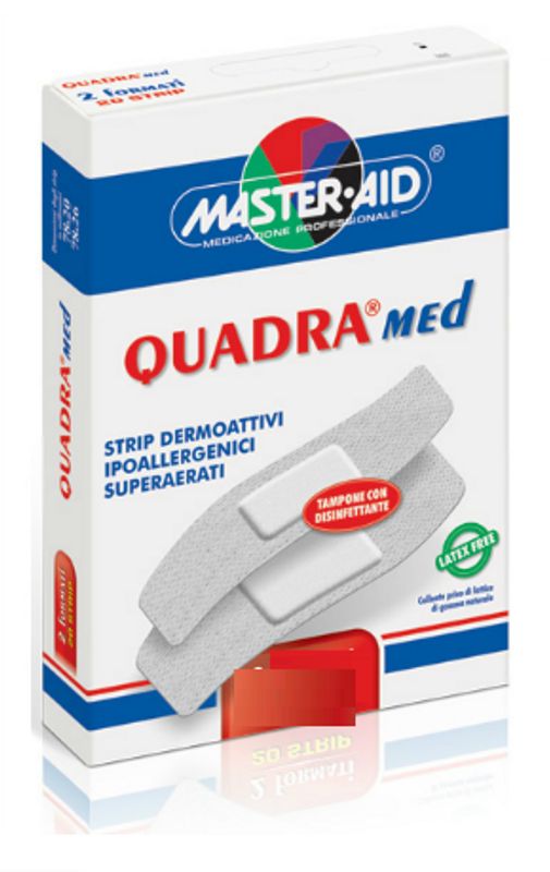 Quadramed cerotti in morbido tessuto non tessuto 10 strip SUPER-1