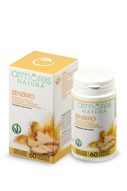 Armores Natura Zenzero utile per la funzione digestiva 60 capsule vegetali-2