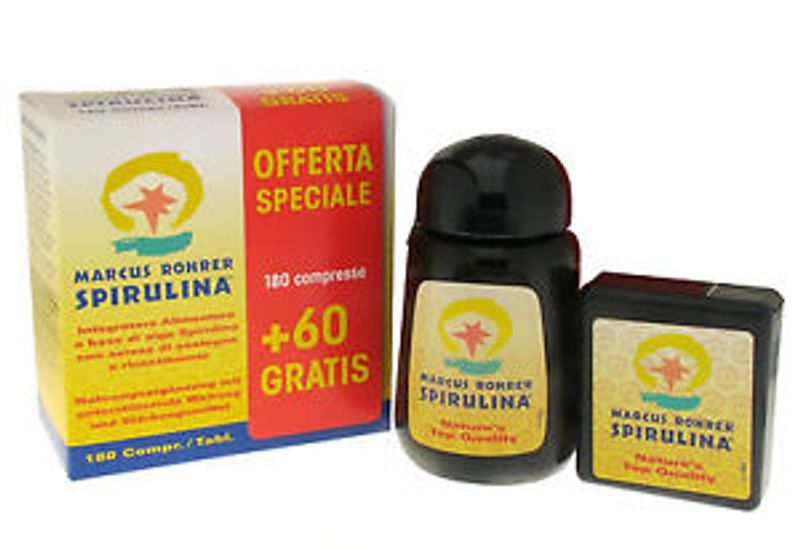 Spirulina Marcus Rohrer 180 Compresse-1