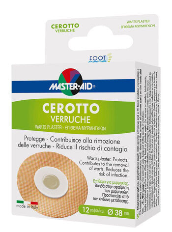 Master Aid Foot Care cerotto per verruche 12 pezzi-2