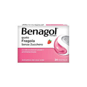 Benagol Fragola Senza Zucchero 24 Pastiglie Mal Di Gola-1