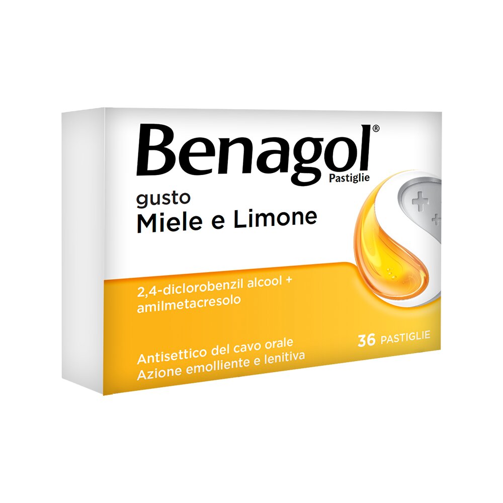 Benagol Pastiglie antisettico cavo orale 36 pastiglie gusto miele e limone-11