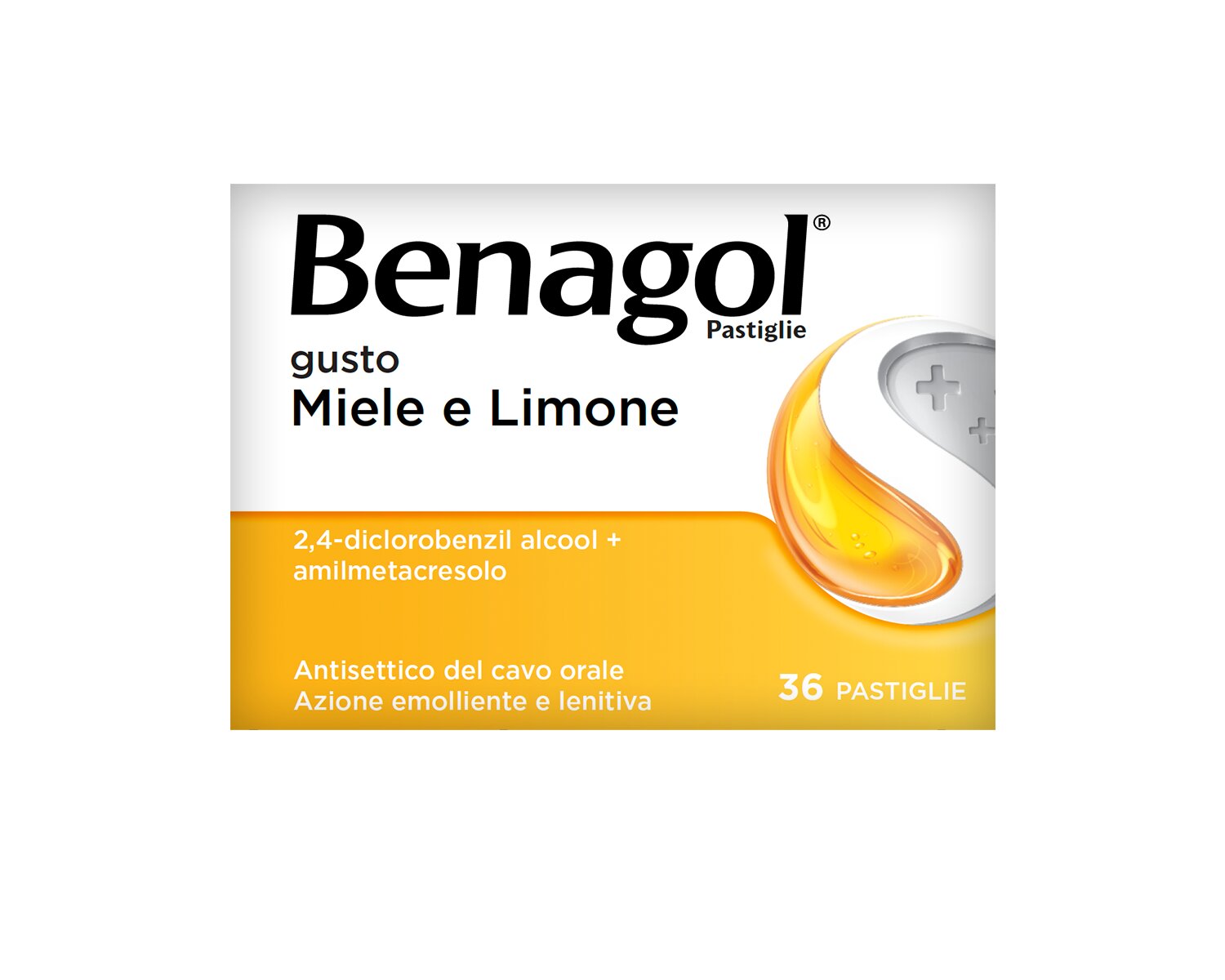 Benagol Pastiglie antisettico cavo orale 36 pastiglie gusto miele e limone-10